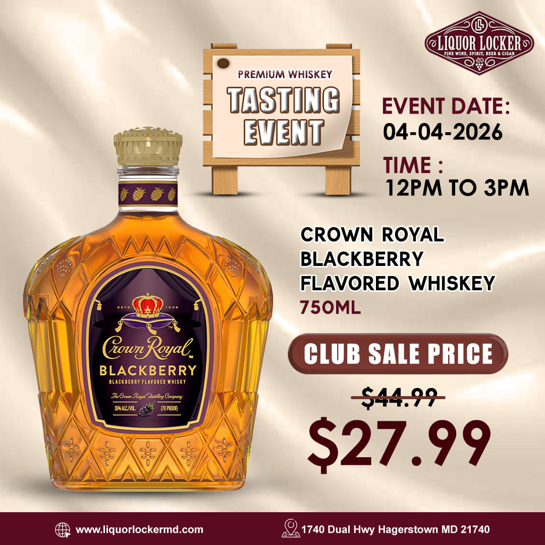 Crown Royal Blackberry Flavored Whiskey